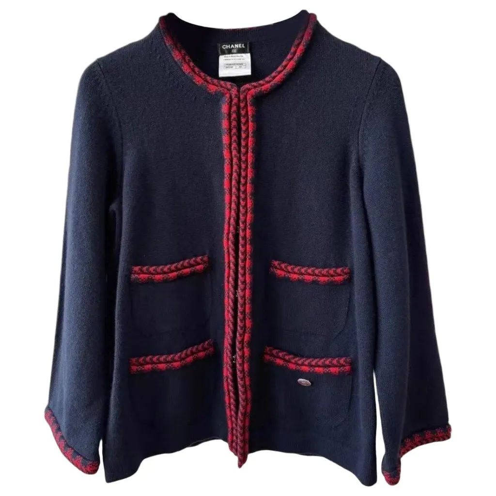 Chanel Cashmere Knitwear MultiColor Cashmere Very good - Front View