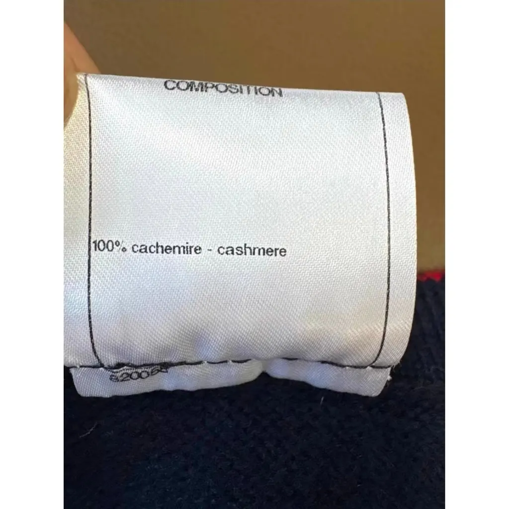 Chanel Cashmere Knitwear MultiColor Cashmere Very good - Inside View