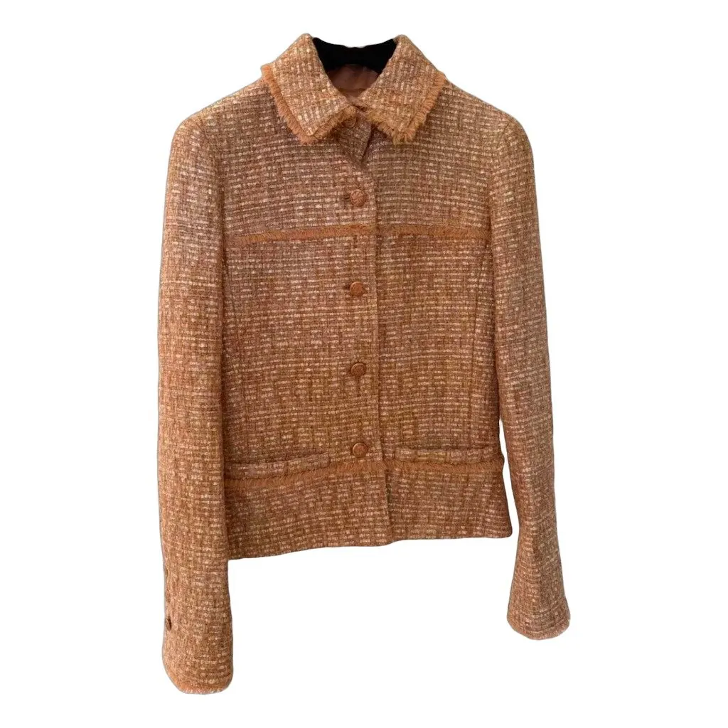 Chanel La Petite Veste Noire Tweed Jacket MultiColor Tweed Very good - Front View