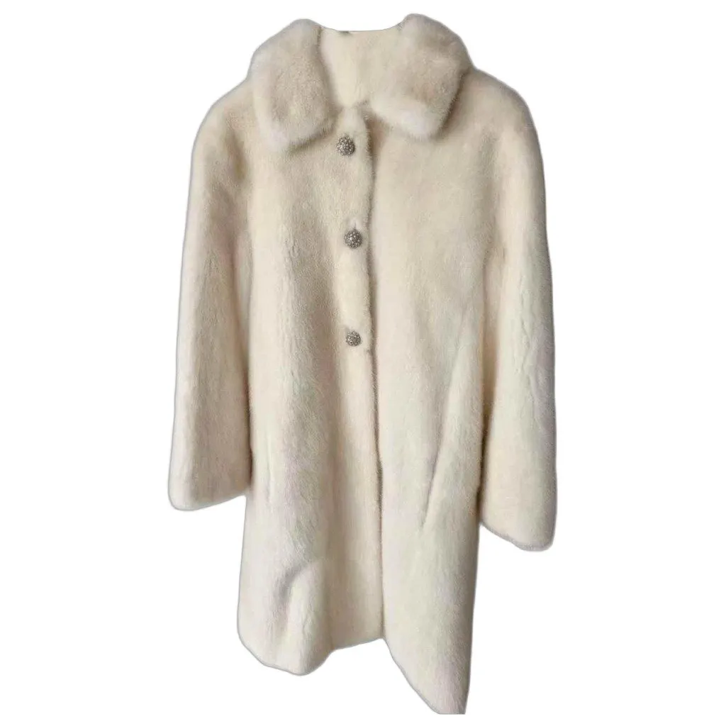 Miu Miu Mink Coat MultiColor Very good - Front View