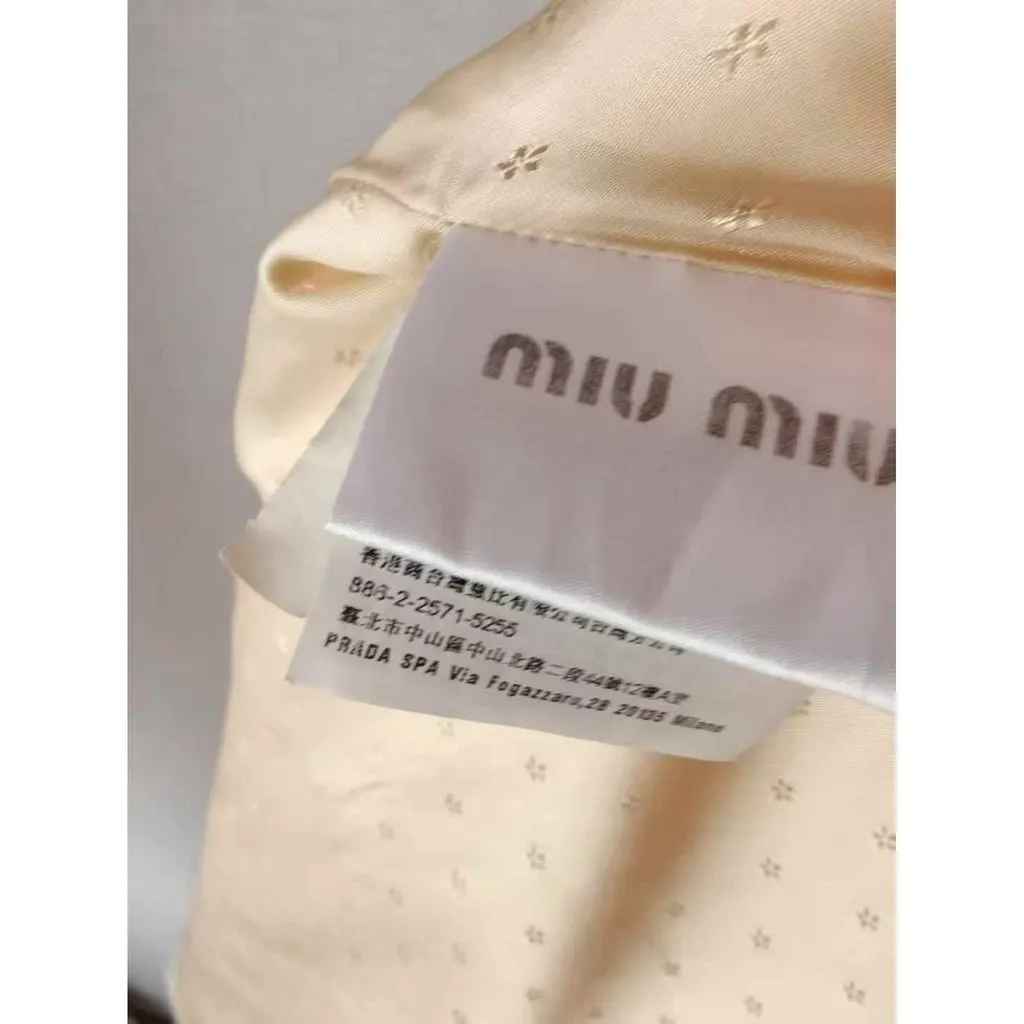 Miu Miu Mink Coat MultiColor Very good - Inside View