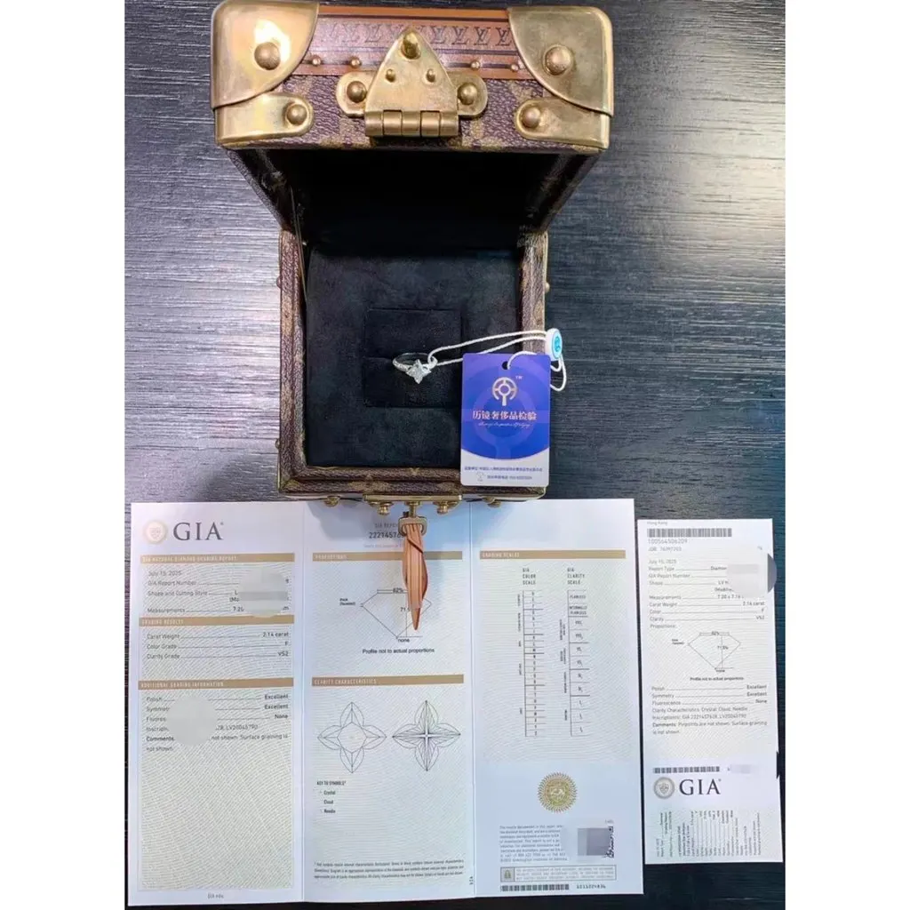 Louis Vuitton Ring MultiColor Very good - Box View
