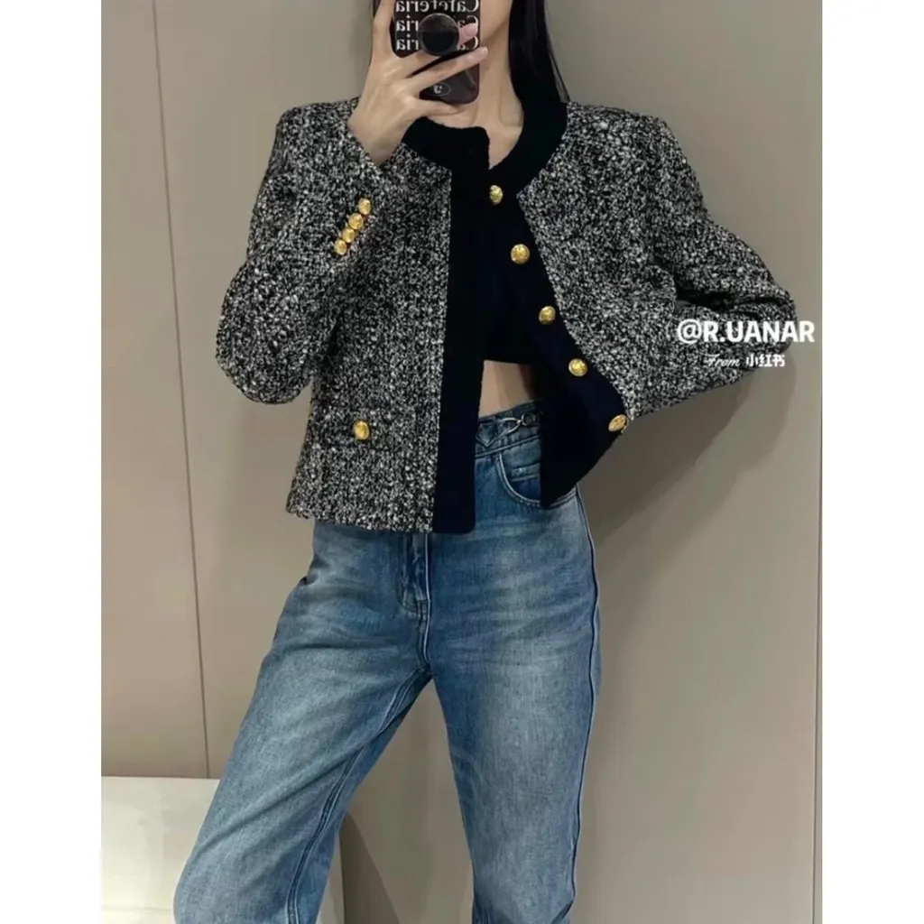 Celine Wool Jacket MultiColor Wool Very good - Inside View