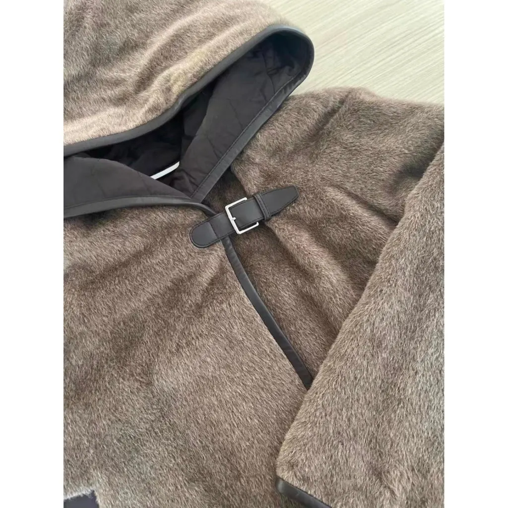 Hermes Wool Coat MultiColor Wool Very good - Inside View