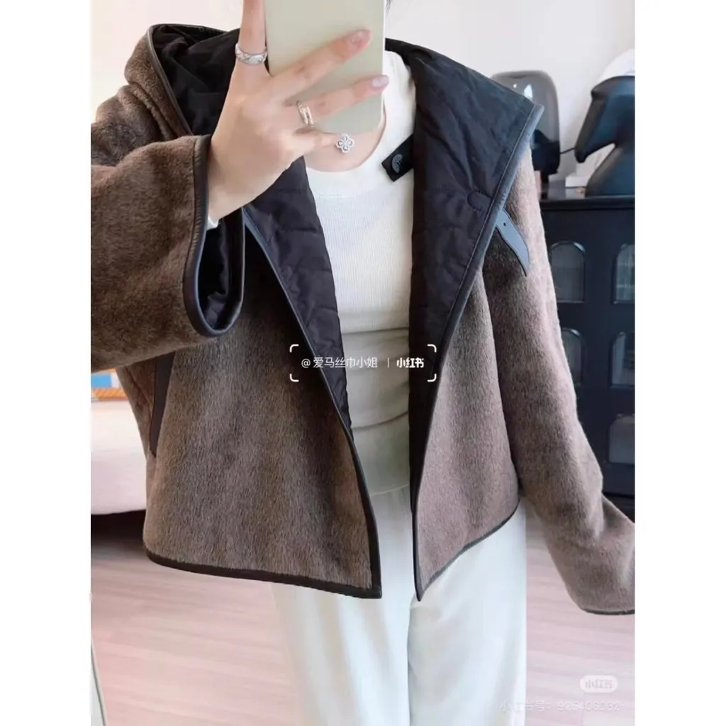 Hermes Wool Coat MultiColor Wool Very good - Box View