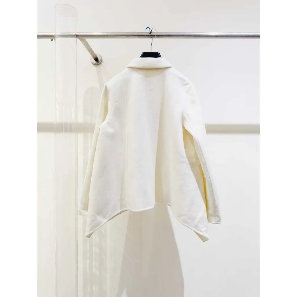Hermes Cashmere Coat MultiColor Cashmere Never worn, with tag - Inside View