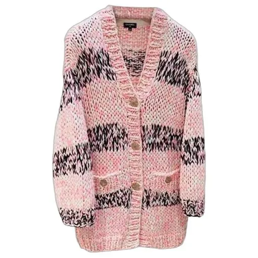 Chanel Cotton Knitwear MultiColor Cotton Very good - Front View
