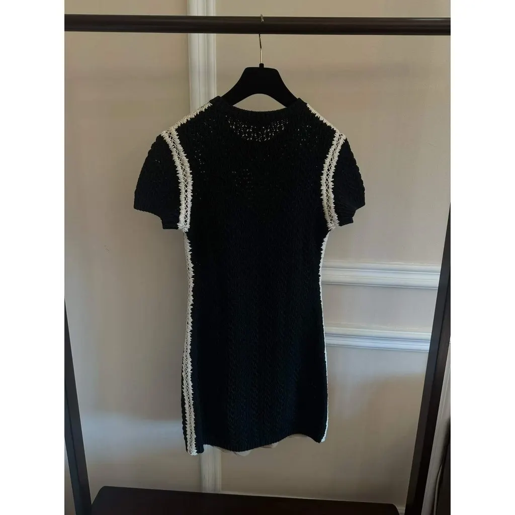 Chanel Silk Dress MultiColor Silk Very good - Back View