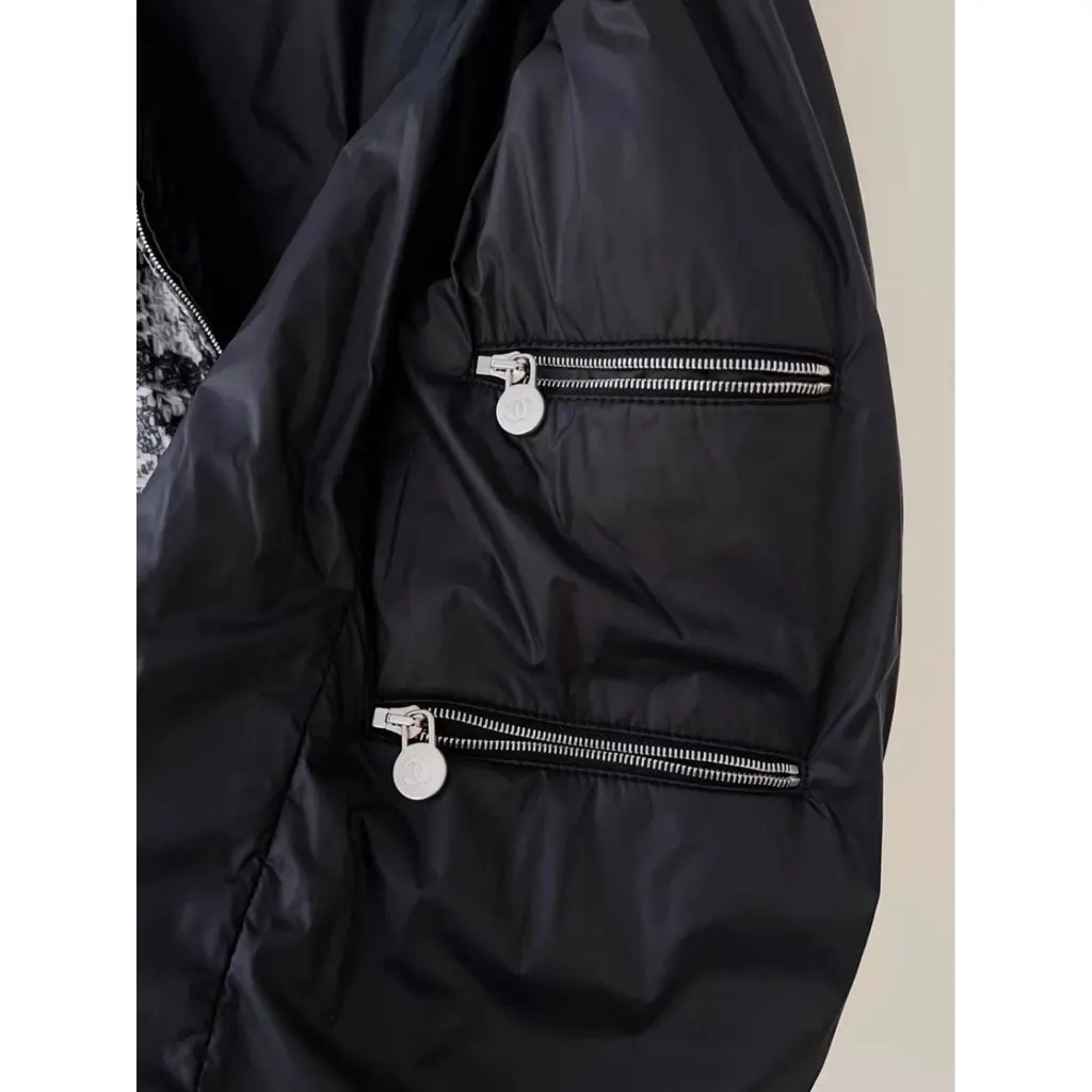 Chanel Polyamide Leather Jacket MultiColor Polyamide Very good - Box View