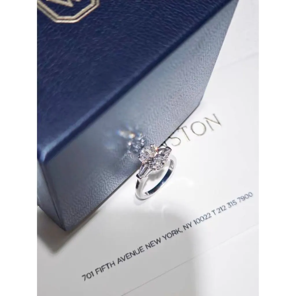 Harry Winston Ring MultiColor Very good - Box View