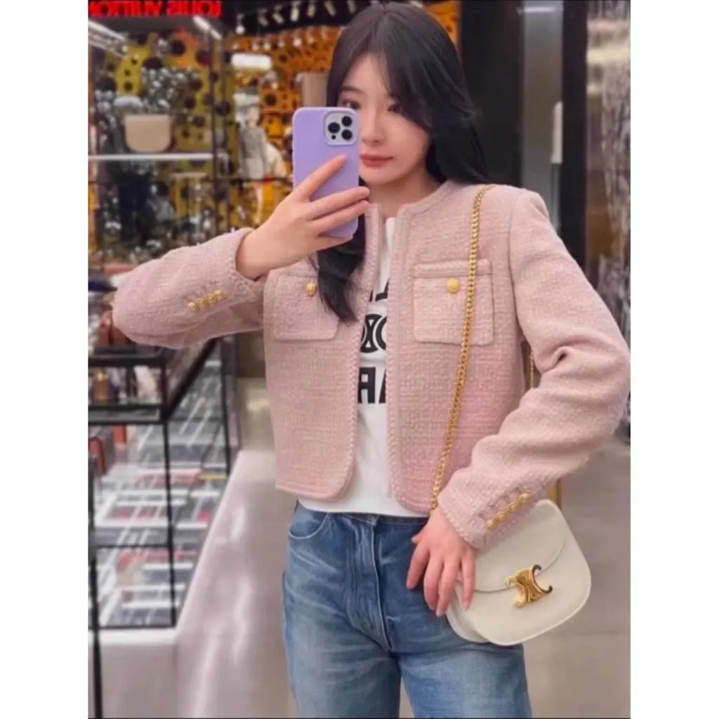 Celine Wool Jacket MultiColor Wool Very good - Box View