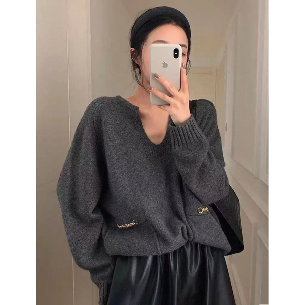 Celine Cashmere Knitwear MultiColor Cashmere Never worn, with tag - Model View
