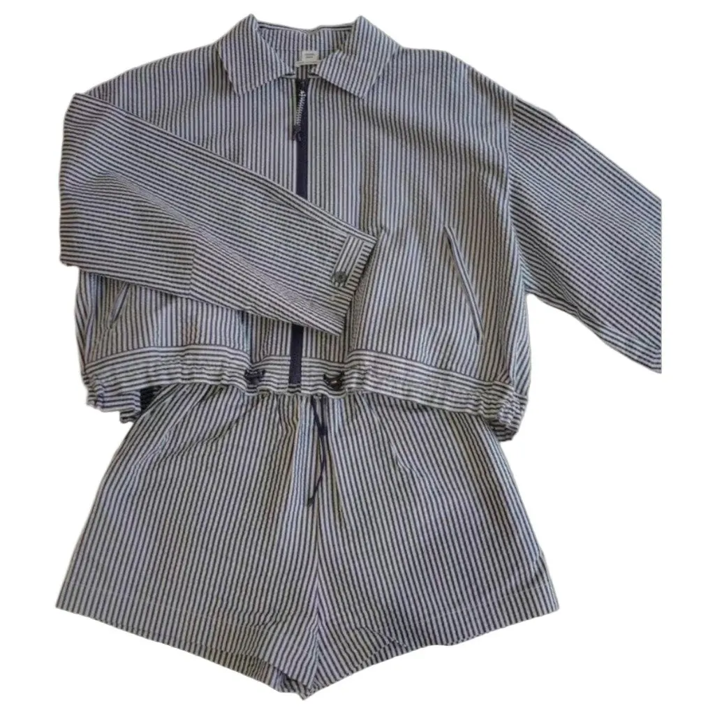Hermes Cotton Jumpsuit MultiColor Cotton Very good - Front View