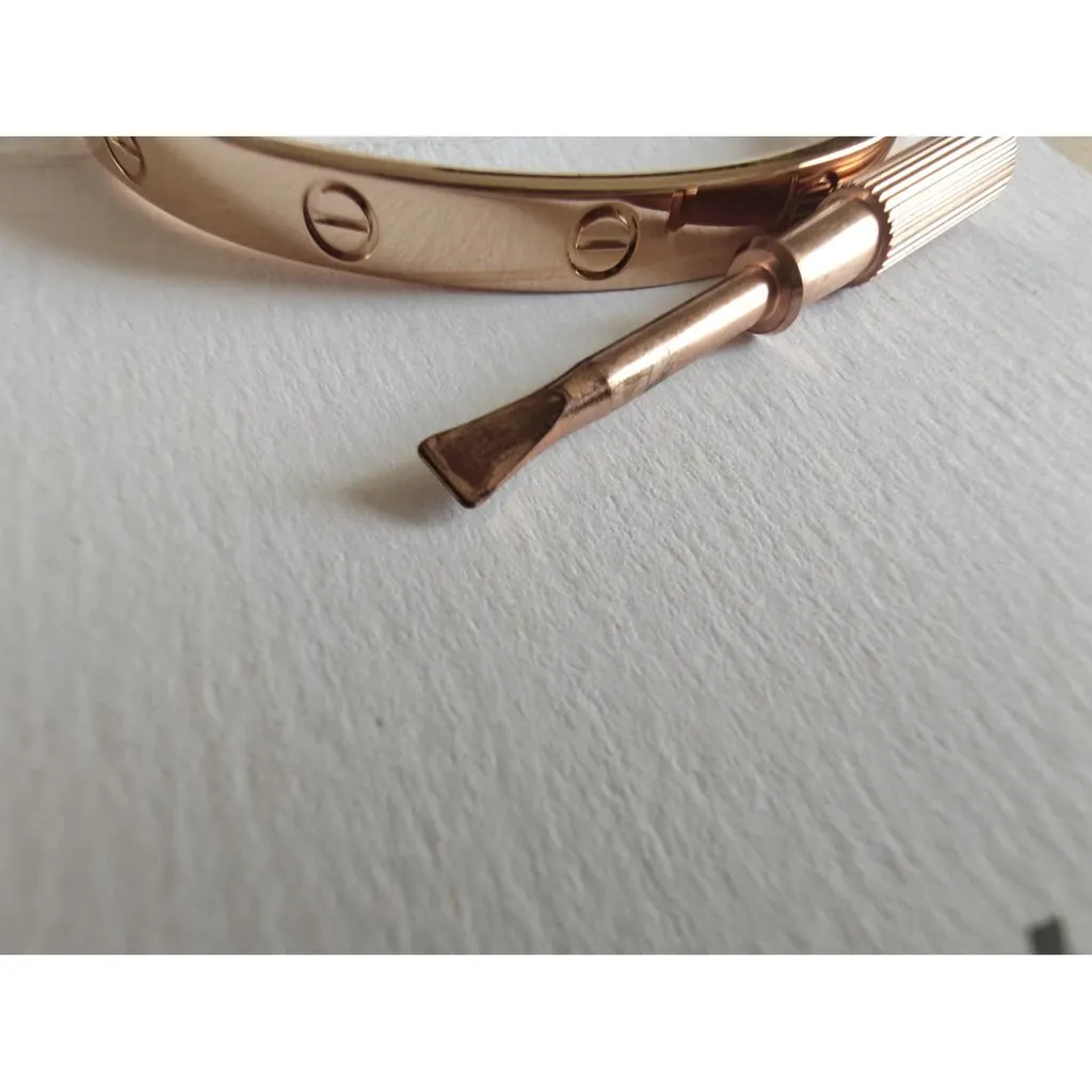 Cartier Love Pink Gold Bracelet MultiColor Very good - Inside View