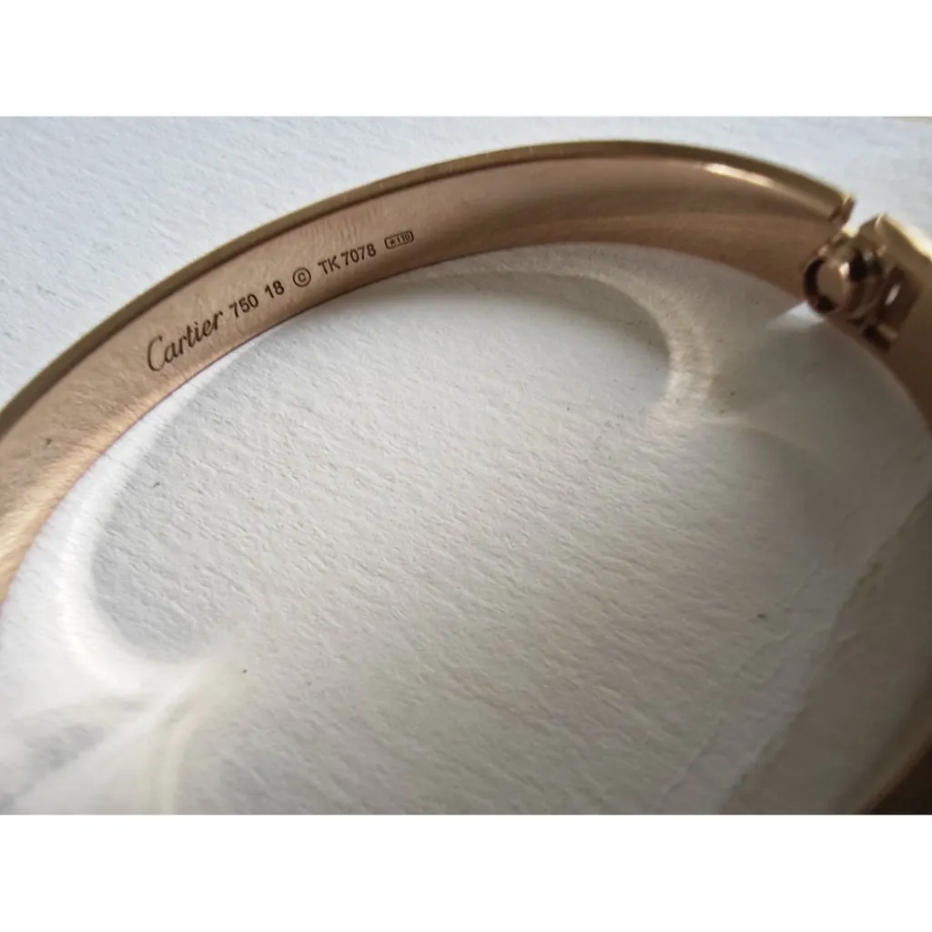 Cartier Love Pink Gold Bracelet MultiColor Very good - Box View