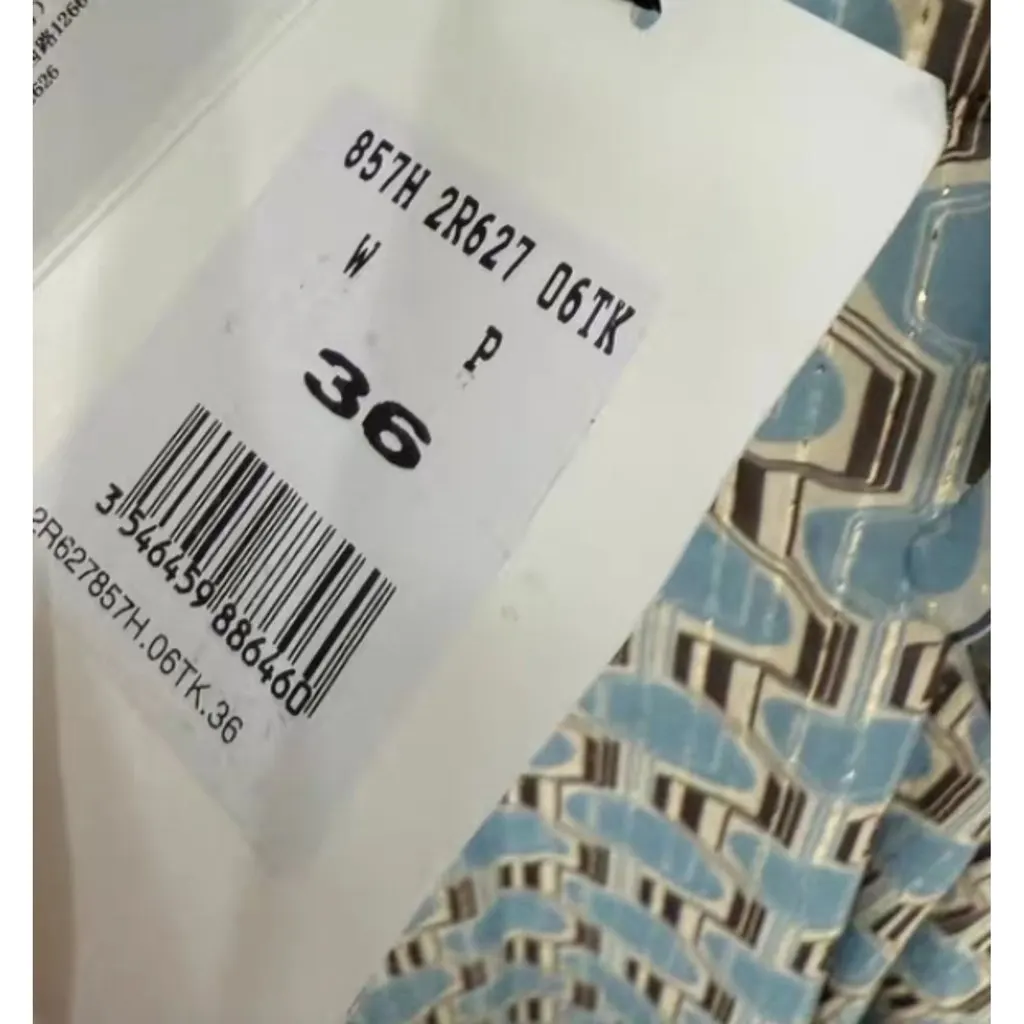 Celine Silk Dress MultiColor Silk Never worn, with tag - Box View