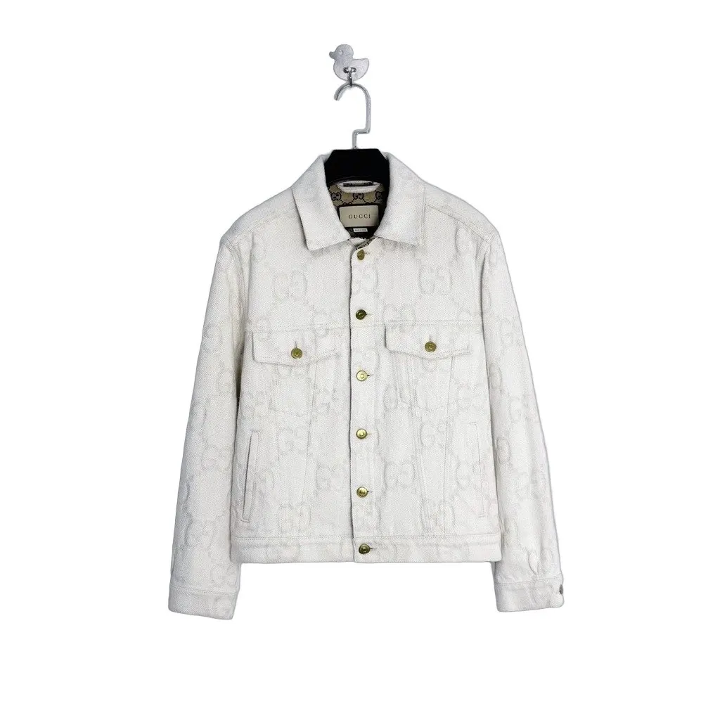 Gucci Cotton Jacket MultiColor Cotton Very good - Front View