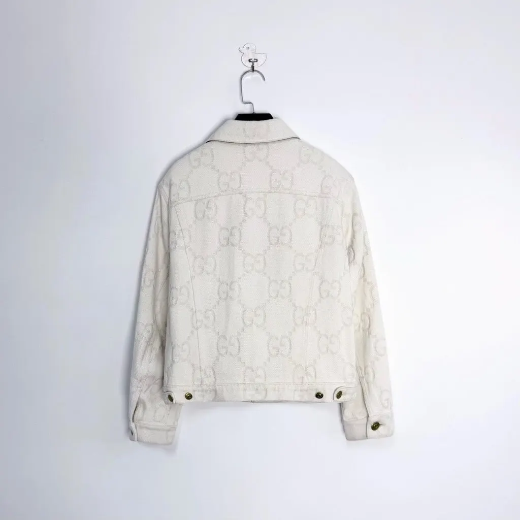 Gucci Cotton Jacket MultiColor Cotton Very good - Back View