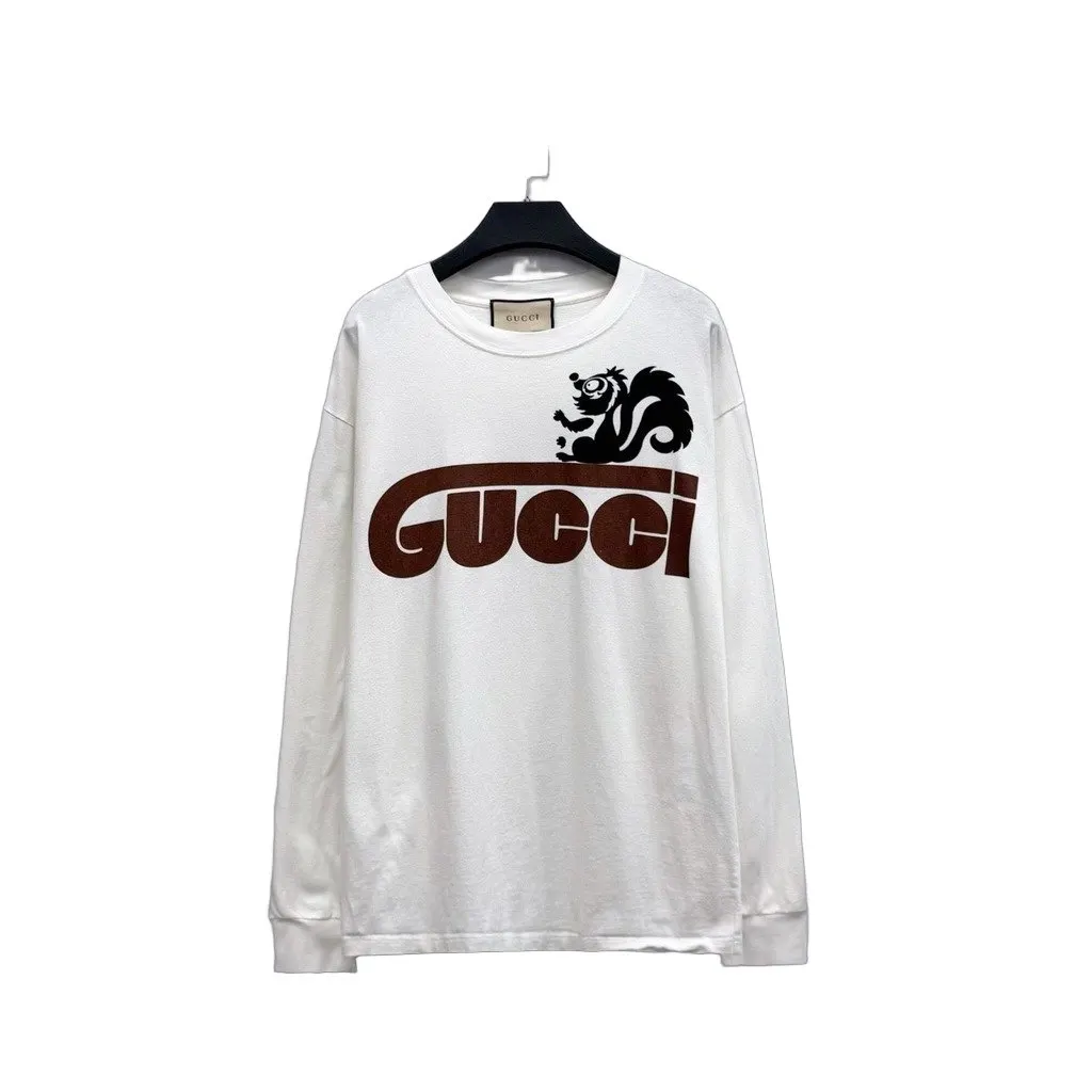 Gucci SS23 White Cotton T-Shirt White Cotton Very good - Front View