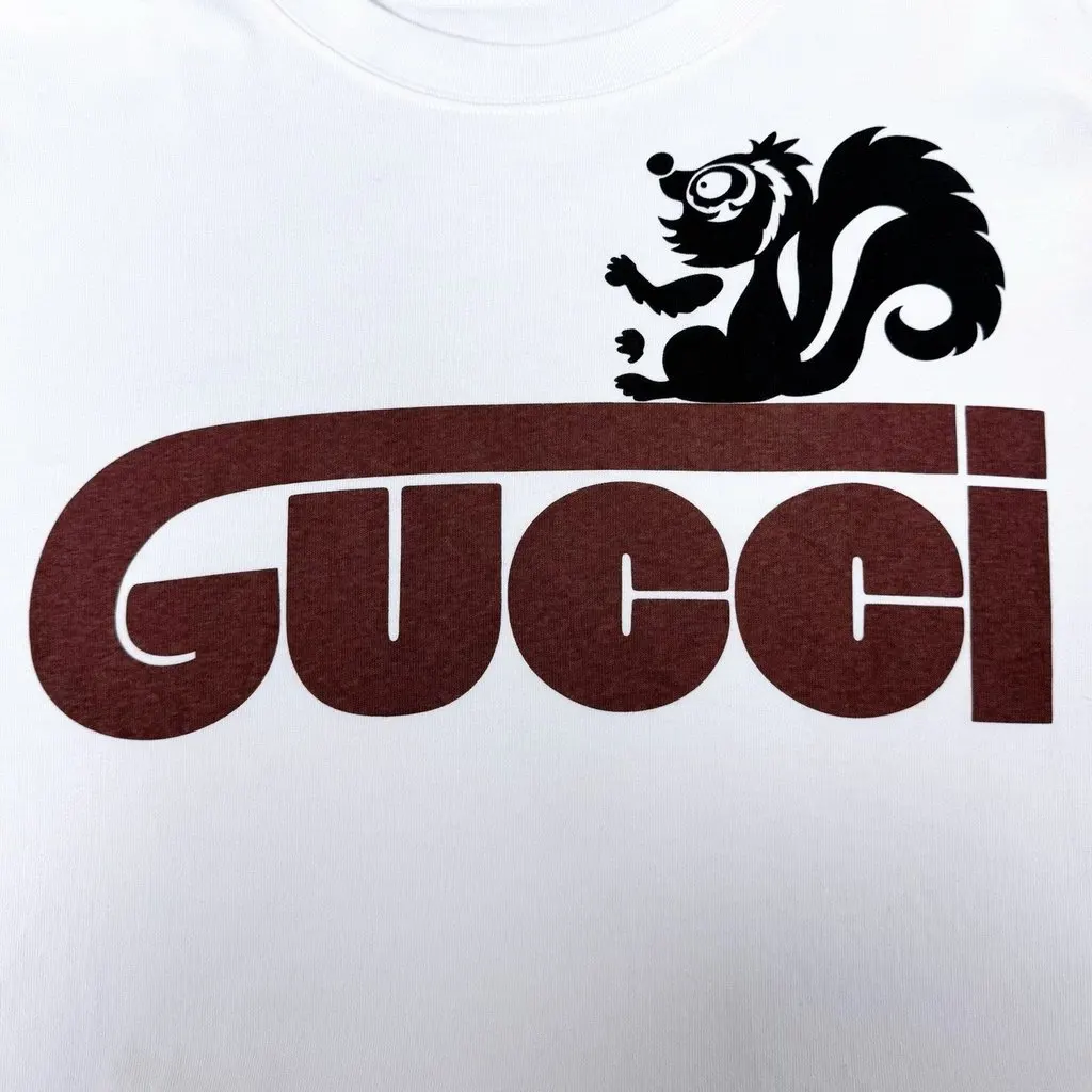 Gucci SS23 White Cotton T-Shirt White Cotton Very good - Box View