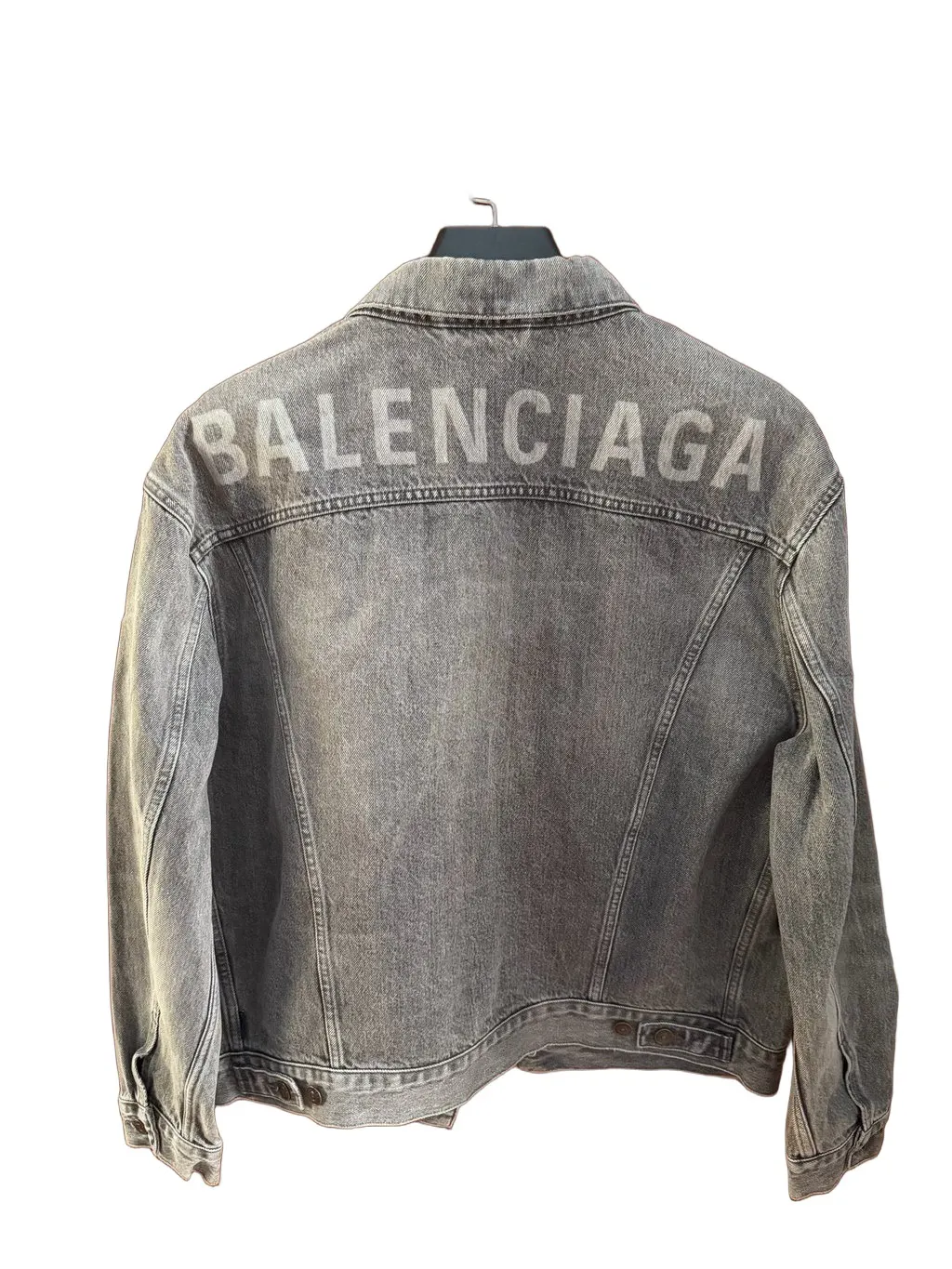 Balenciaga Denim Jacket MultiColor Denim Very good - Front View