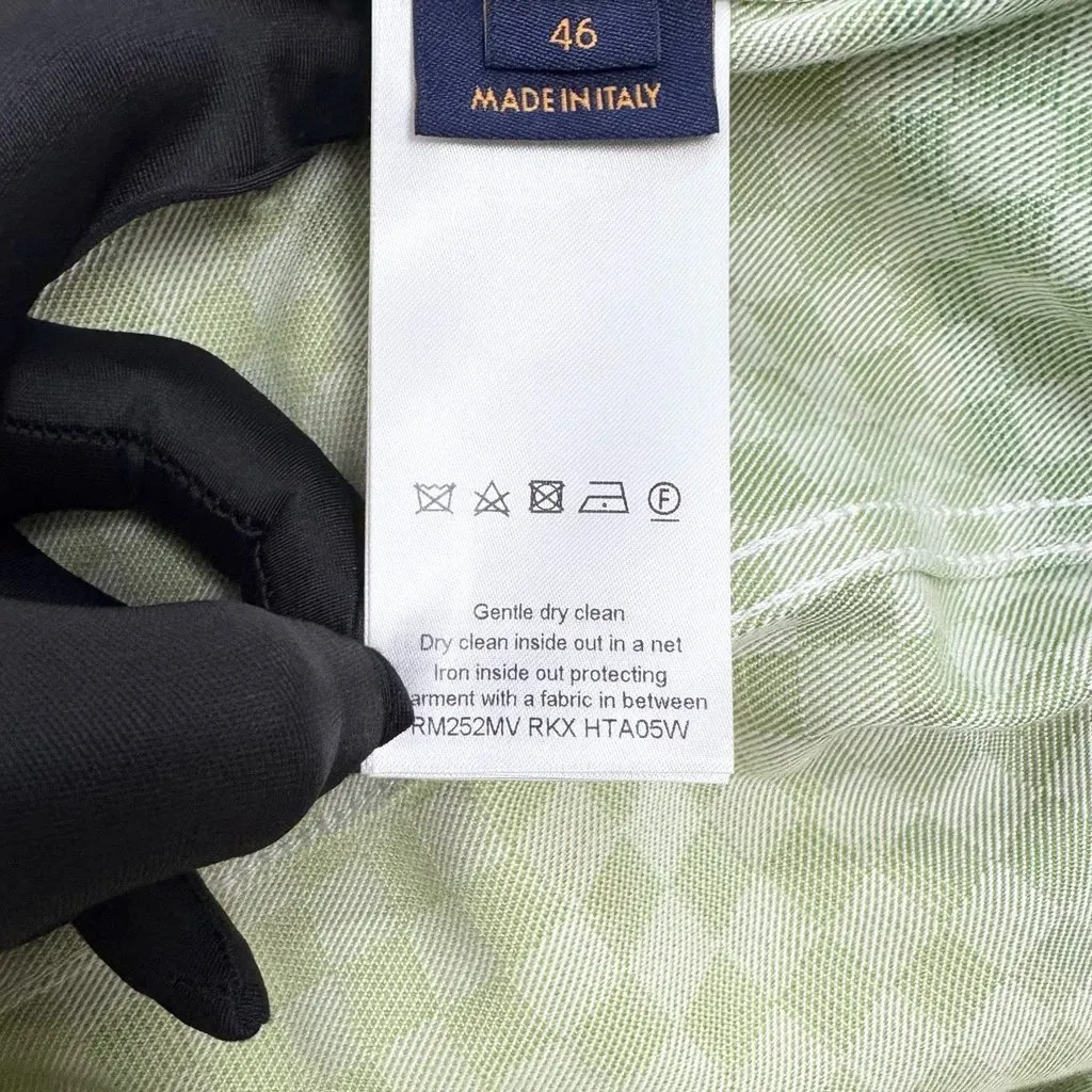 Louis Vuitton SS25 Denim Jacket MultiColor Denim Very good - Model View
