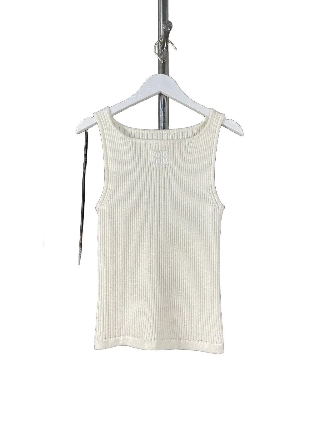 Miu Miu Cotton Blend Top MultiColor Cotton Very good - Front View