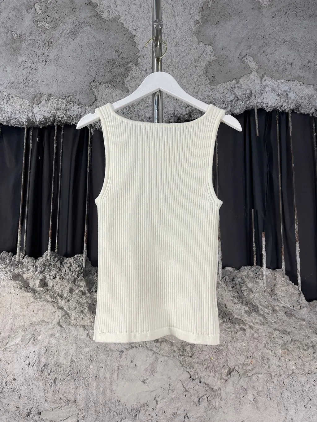 Miu Miu Cotton Blend Top MultiColor Cotton Very good - Back View