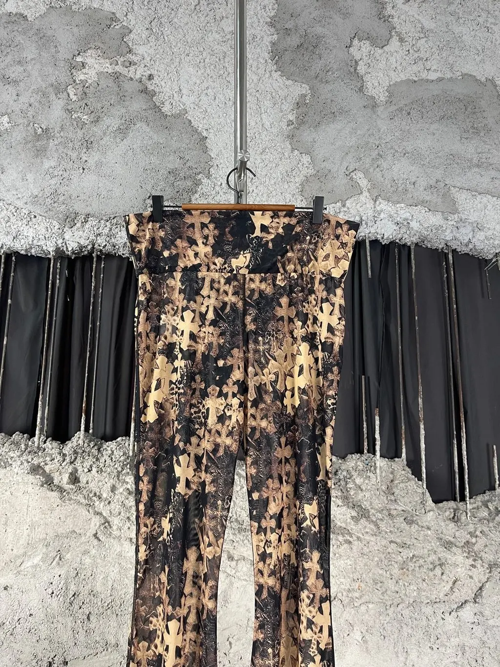 Chrome Hearts Cotton Trousers MultiColor Cotton Very good - Inside View