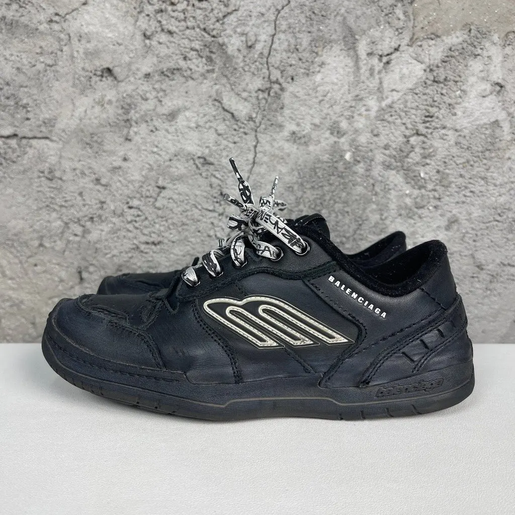 Balenciaga Hamptons Leather Sneakers MultiColor Leather Good - Inside View