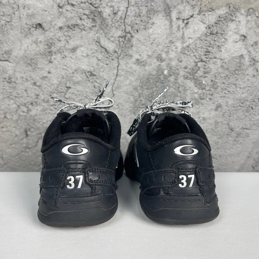 Balenciaga Hamptons Leather Sneakers MultiColor Leather Good - Model View