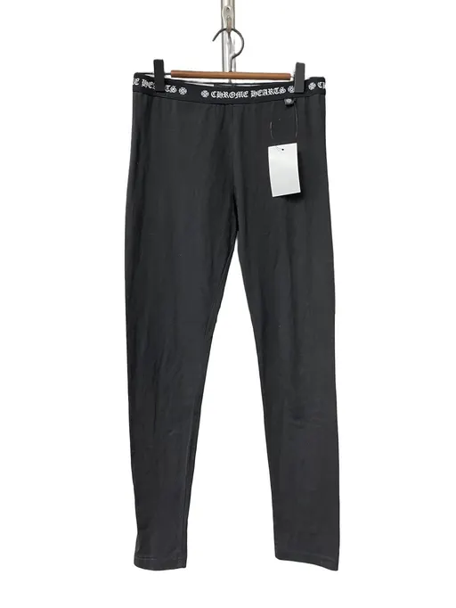 Chrome Hearts Black Cotton Trousers