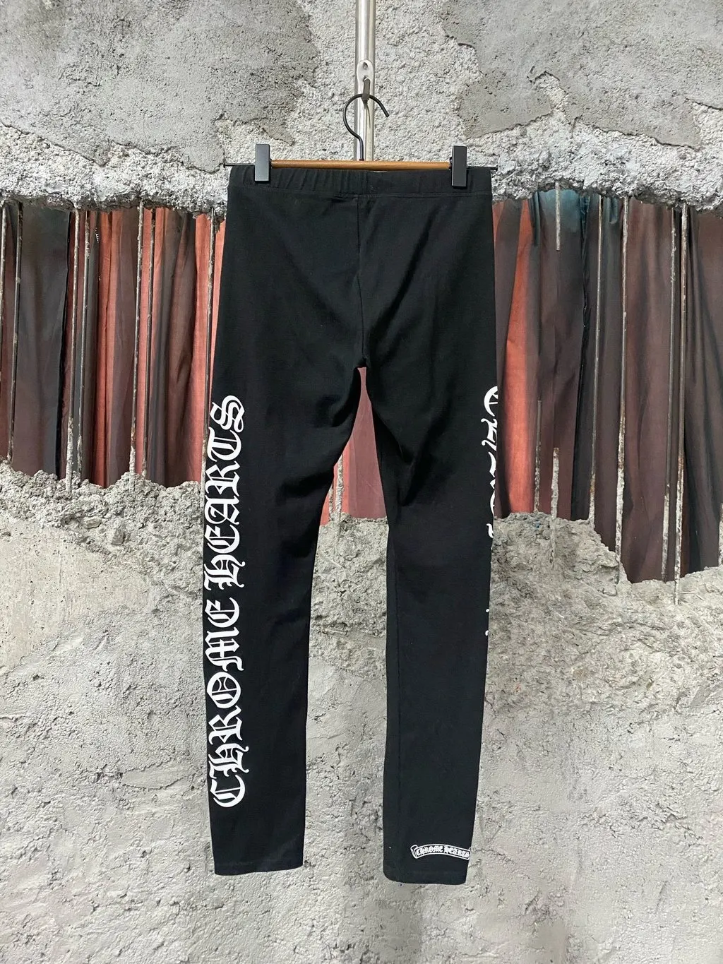 Chrome Hearts Black Cotton Trousers Black Cotton Very good - Back View