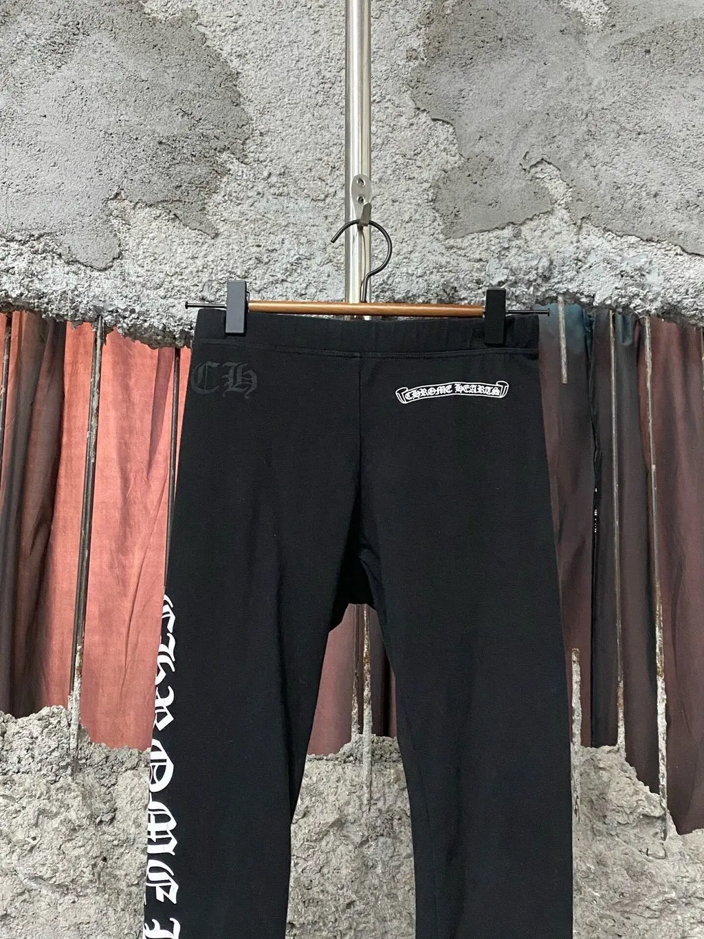 Chrome Hearts Black Cotton Trousers Black Cotton Very good - Inside View