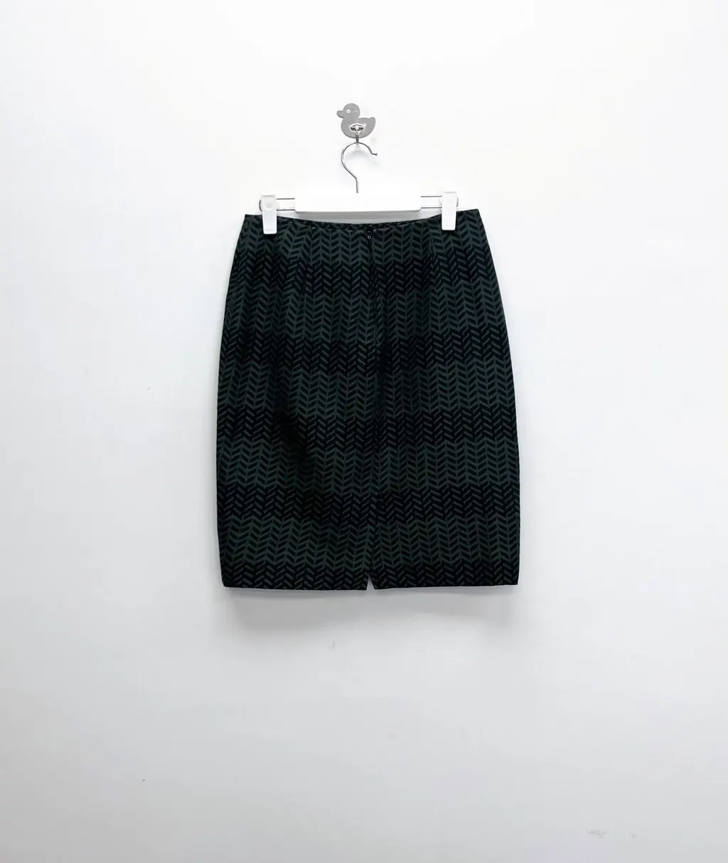 Max Mara Polyester Skirt MultiColor Polyester Very good - Back View