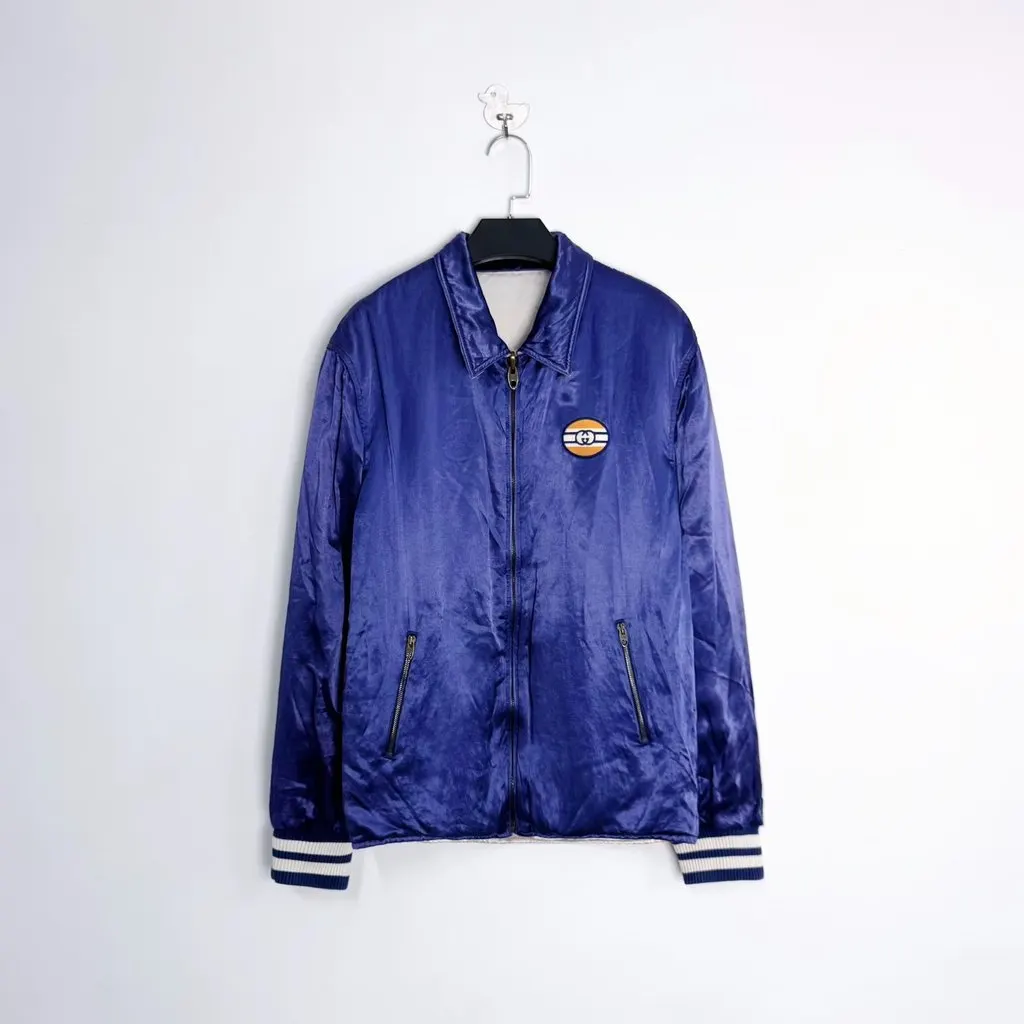 Gucci Satin Jacket MultiColor Satin Very good - Inside View