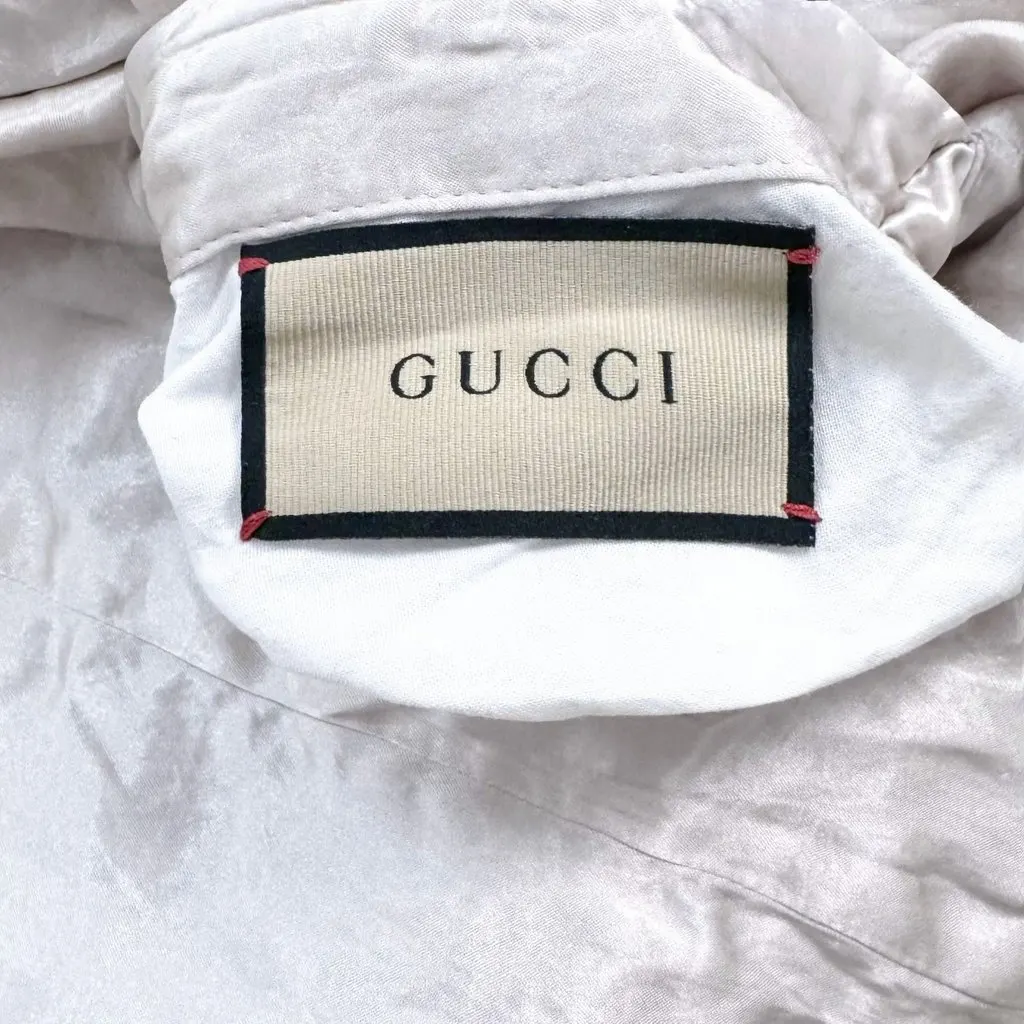 Gucci Satin Jacket MultiColor Satin Very good - Box View