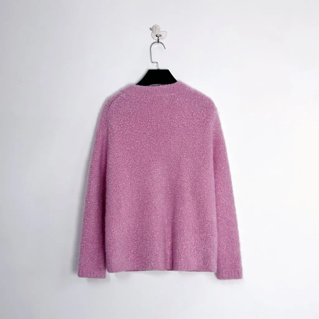 Miu Miu Pink Cashmere Knitwear Pink Cashmere Very good - Back View