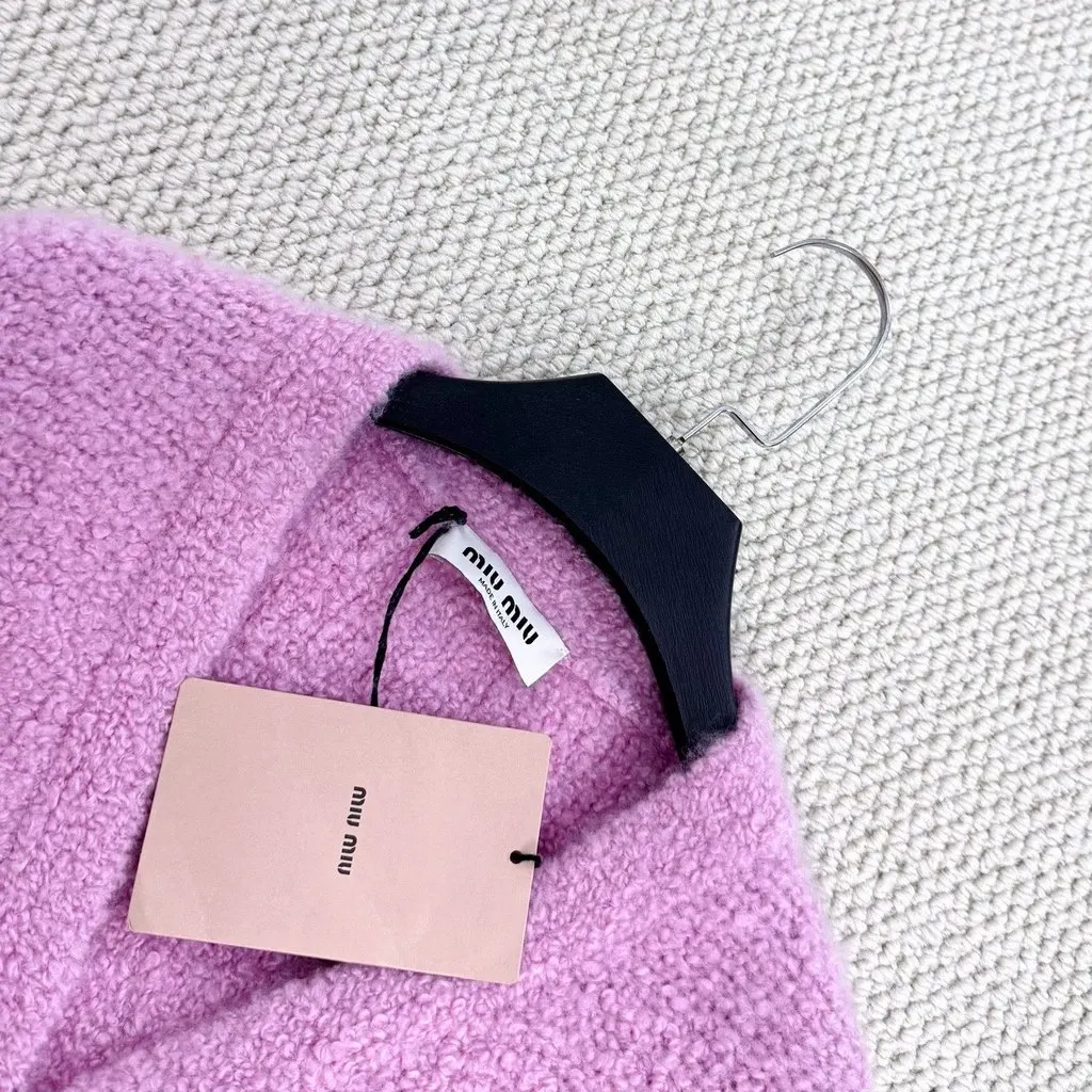 Miu Miu Pink Cashmere Knitwear Pink Cashmere Very good - Inside View
