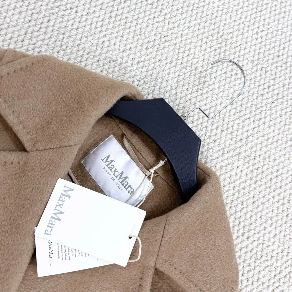 Max Mara Camel Wool Coat Camel Wool Very good - Inside View