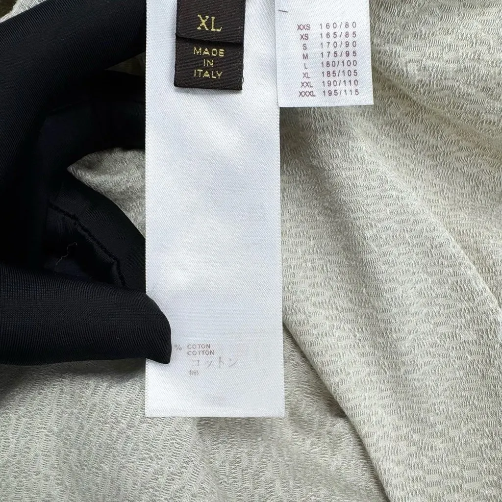 Louis Vuitton America's Cup Cotton T-Shirt MultiColor Cotton Very good - Model View