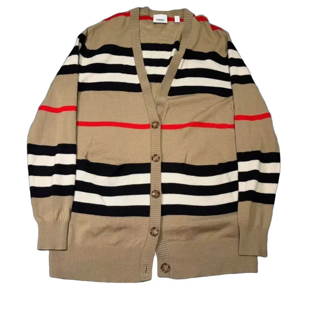 Burberry Knit Knitwear MultiColor Very good - Front View