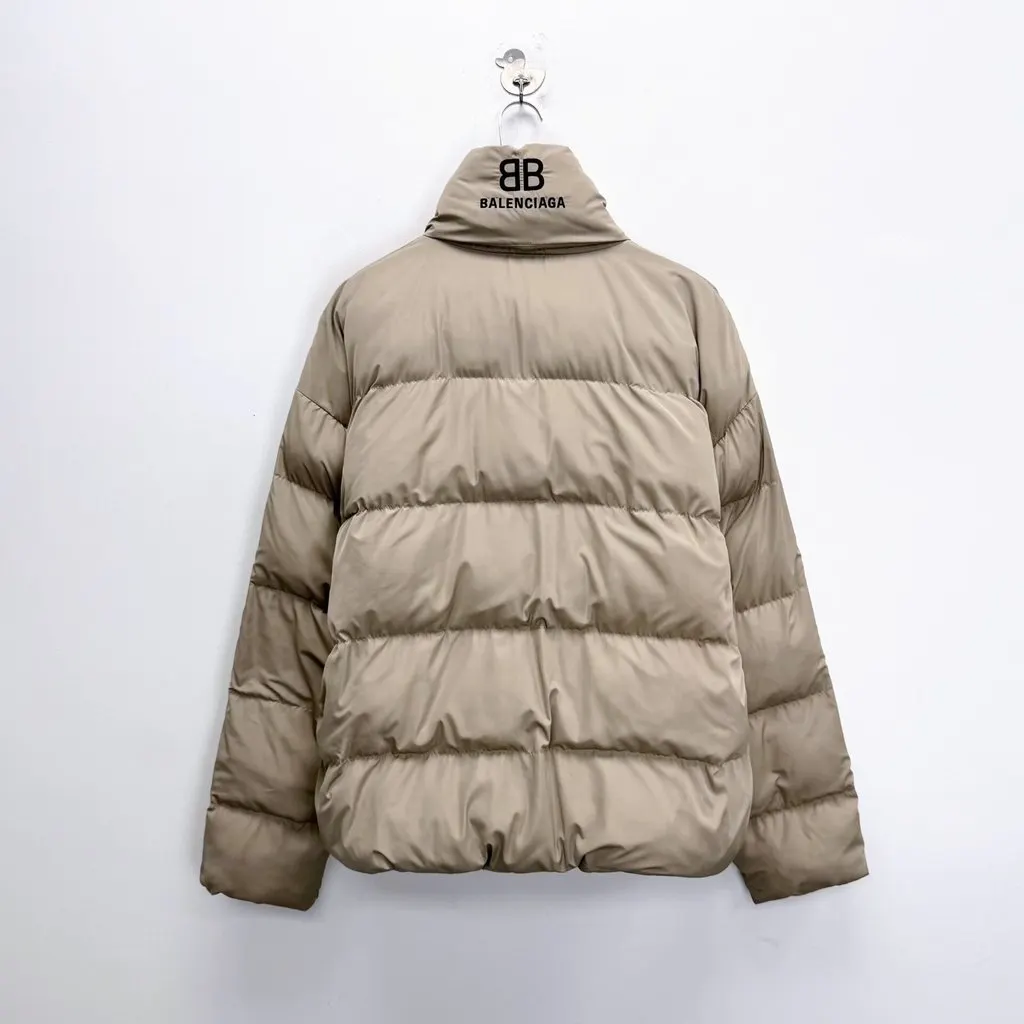 Balenciaga FW23 Polyester Coat MultiColor Polyester Very good - Back View