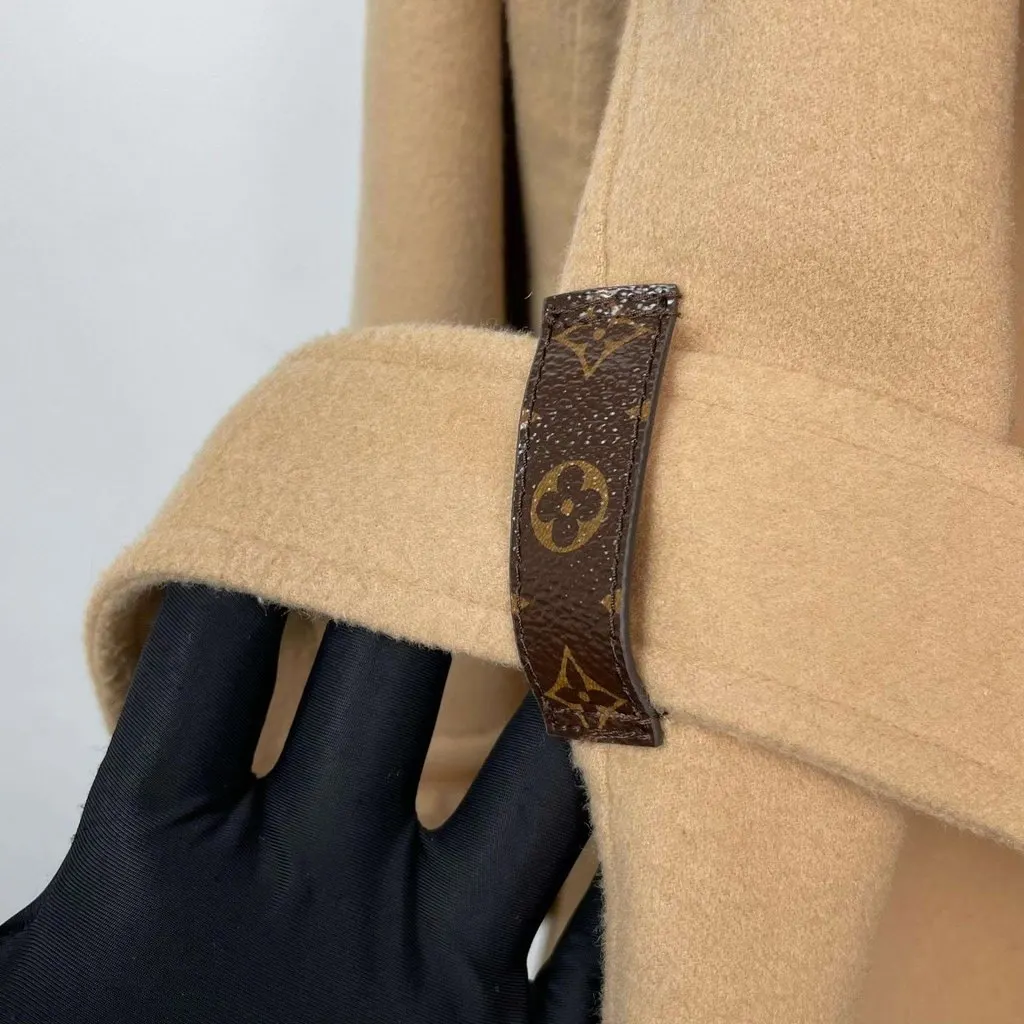 Louis Vuitton Cashmere Coat MultiColor Cashmere Never worn - Box View