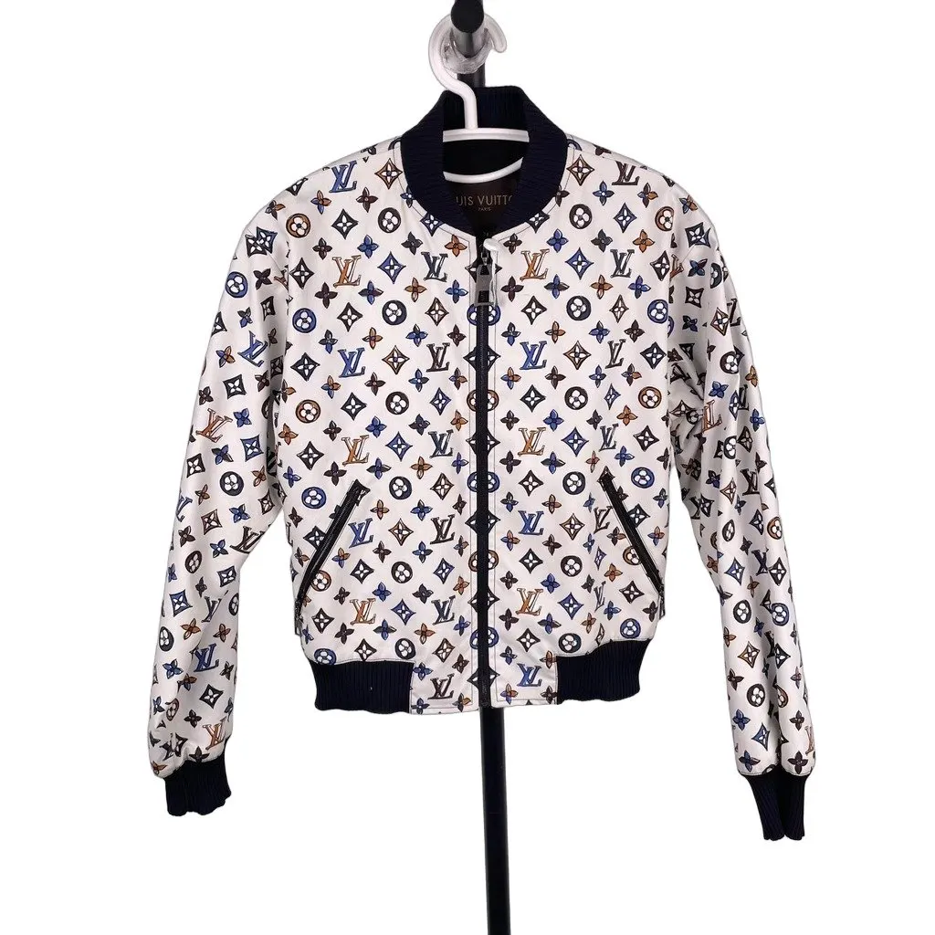 Louis Vuitton Jacket MultiColor Good - Front View