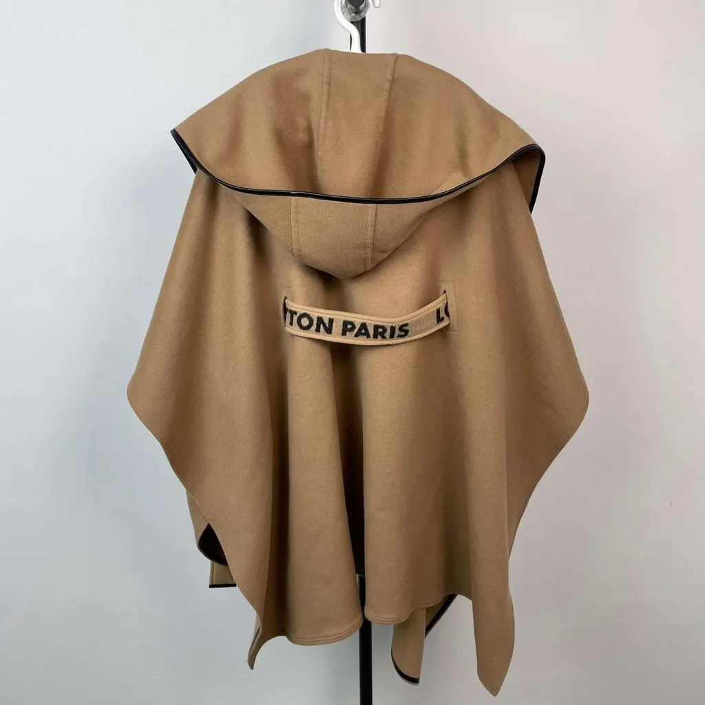 Louis Vuitton Cashmere Coat MultiColor Cashmere Good - Back View