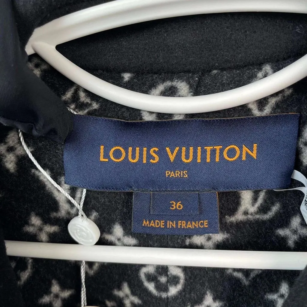 Louis Vuitton Cashmere Coat MultiColor Cashmere Good - Box View