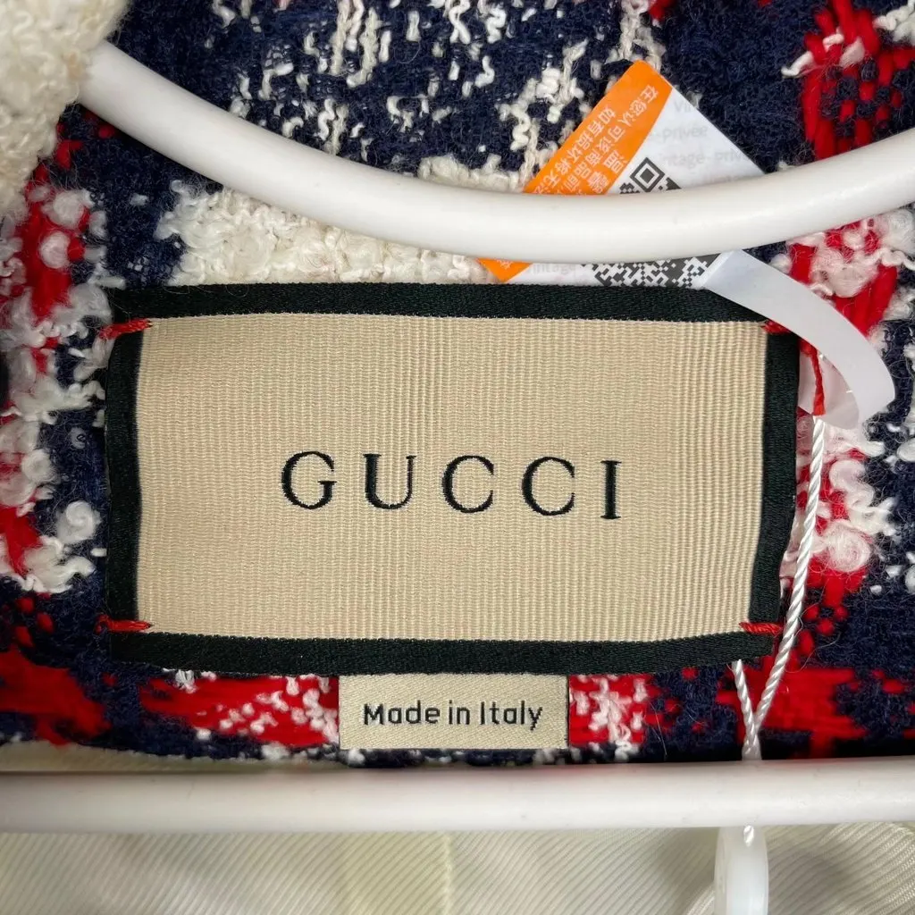 Gucci Wool Top MultiColor Wool Good - Model View