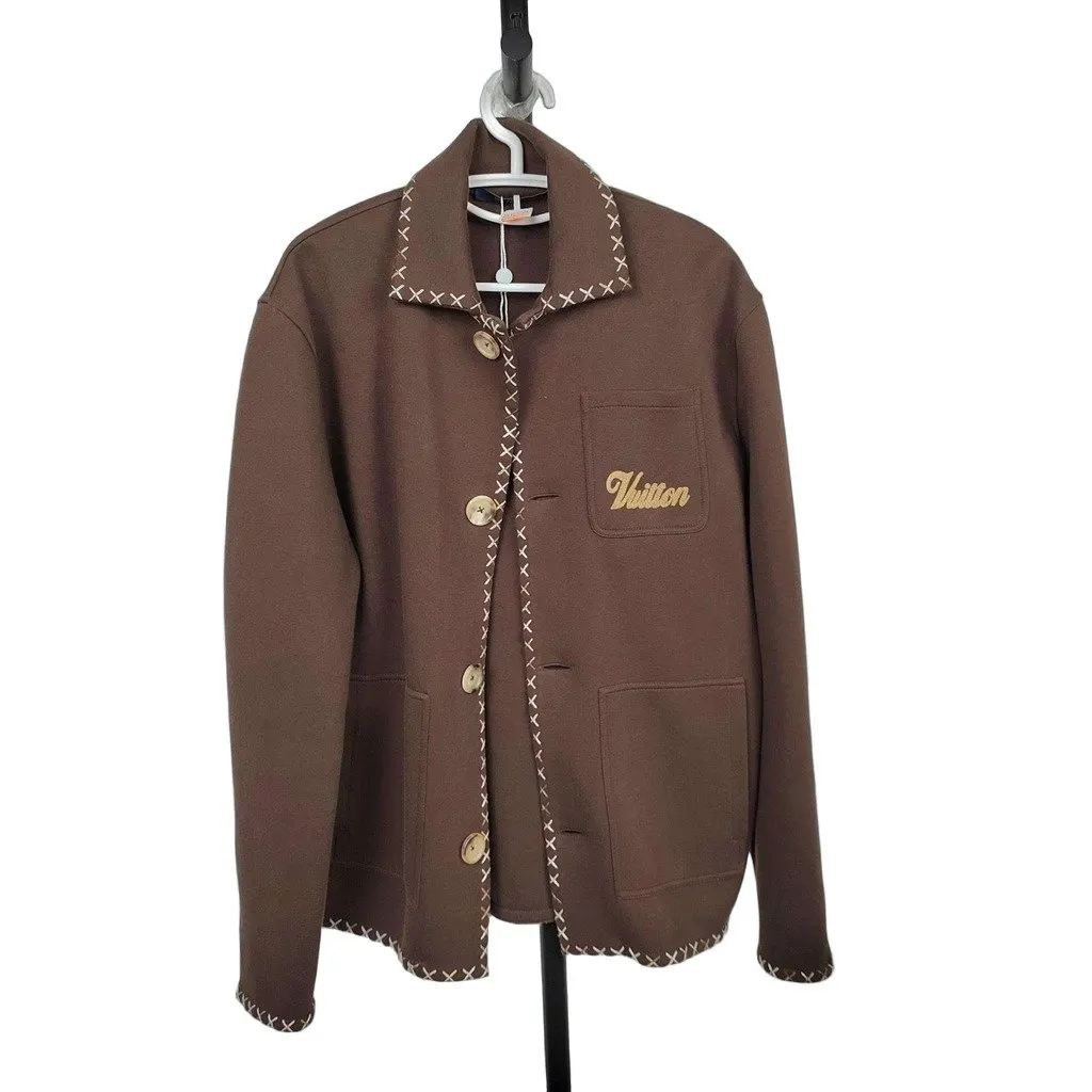 Louis Vuitton Cotton Jacket MultiColor Cotton Good - Front View