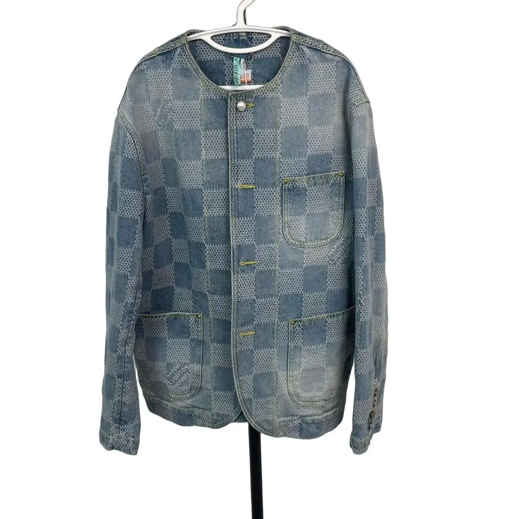 Louis Vuitton Jacket MultiColor Good - Front View